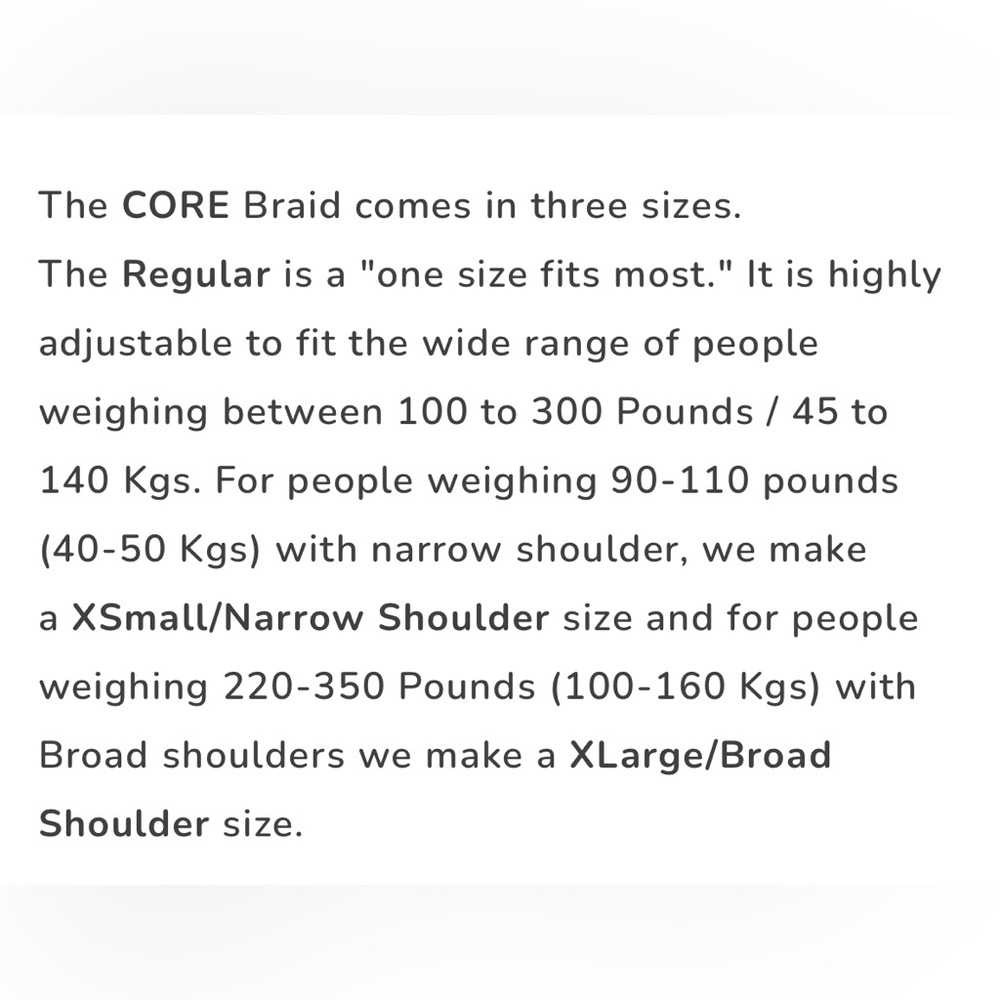 Body Braid - Core Braid - Picture 5 of 5